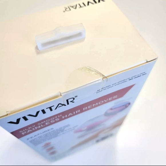 Vivitar Simply Beautiful Silky Smooth Painless Electric Hair Remover w LED Light - Picture 6 of 10